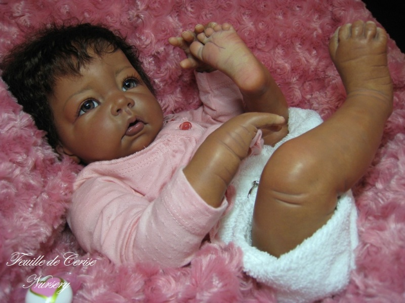 Kenza - bébé reborn métisse