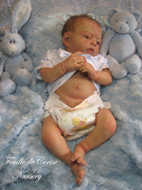 Léo - bébé reborn garçon