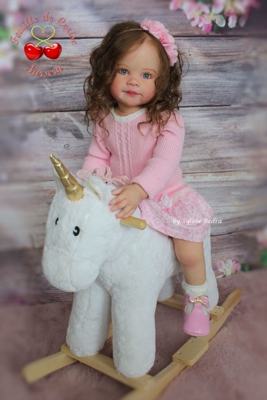 Les reborn toddlers ma passion des poupées aux cheveux longs !